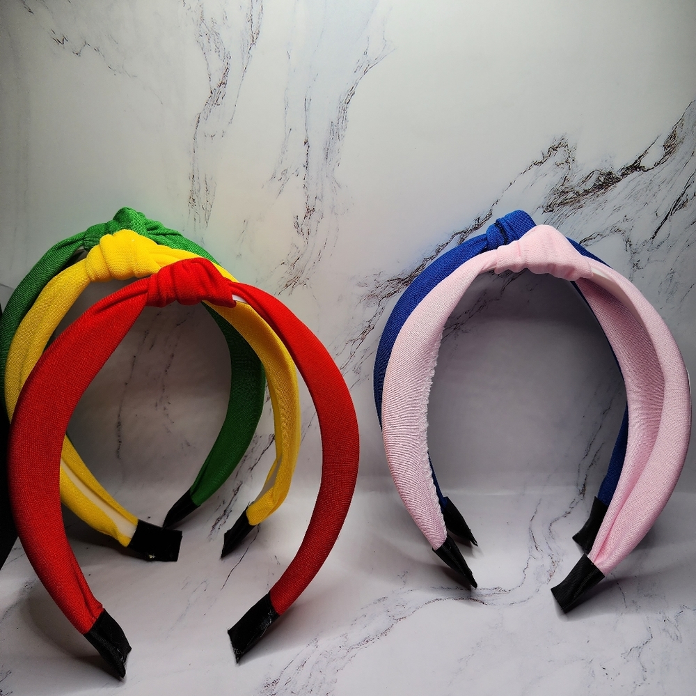 5 Turban Colorful Knotted Headbands!! A Just-Jen Fav!! NWT!! - Picture 6 of 8